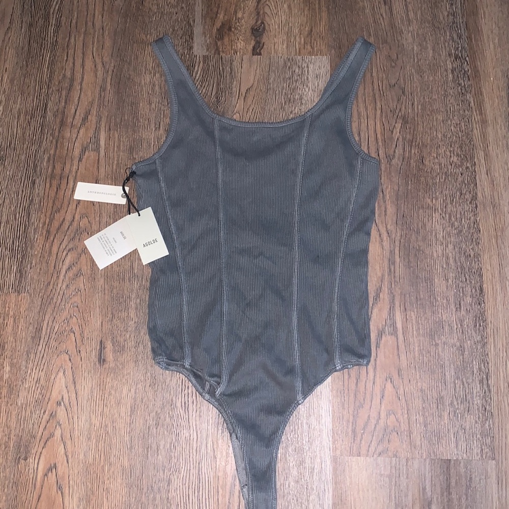 NWT Anthropologie Agolde Elna Bodysuit